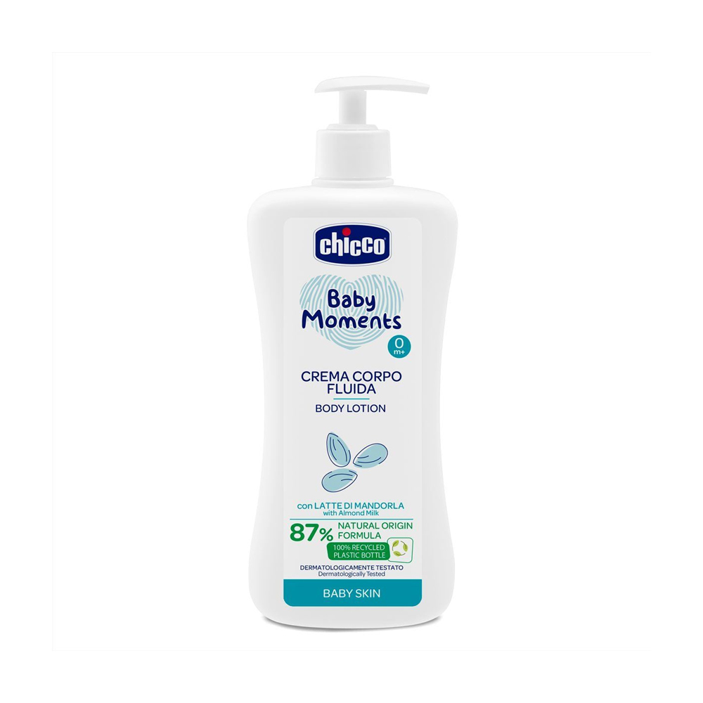 CHICCO - BABY MOMENTS Body Lotion 0m+ - 500ml
